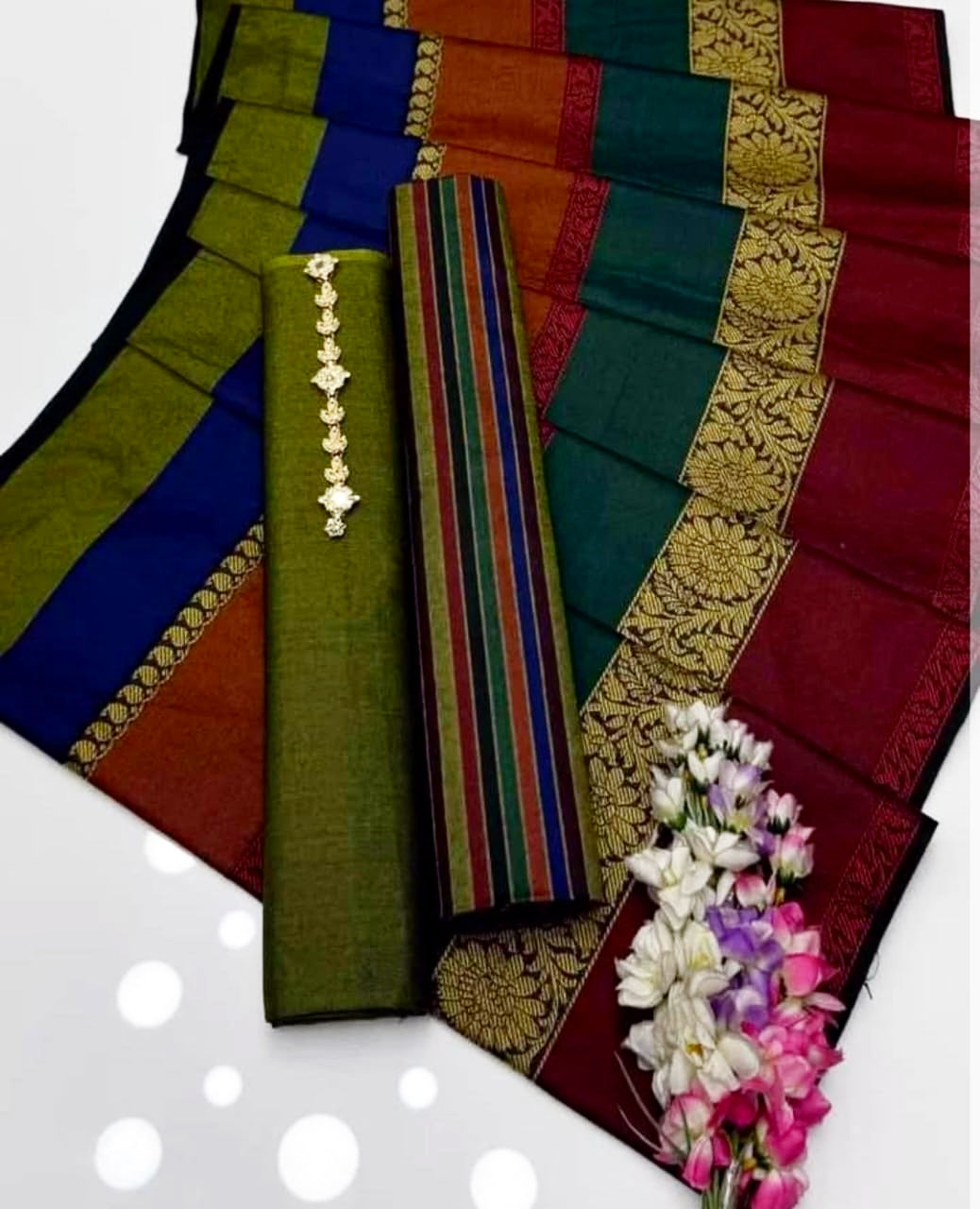 3pc Winter Wool Shawl Dress